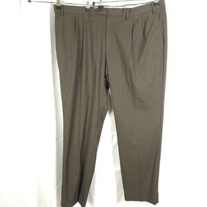Ralph Lauren Men's 40x29 Pleated Business Plaid Dress Pants‎